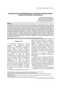 diagnósticos de enfermagem para pacientes com insuficiência