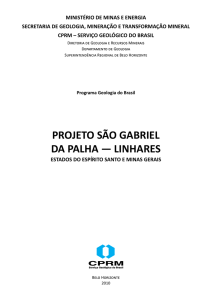 projeto são gabriel da palha — linhares