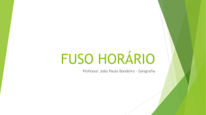 FUSO HORÁRIO