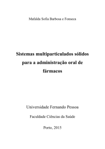 Sistemas multiparticulados sólidos para a administração oral de