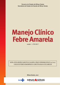 Manejo Clinico Febre Amarela