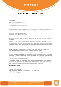 Betacaroteno - Pharma Nostra
