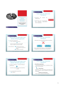 Alterações da gravidez que afetam fêmea gestante Alterações da