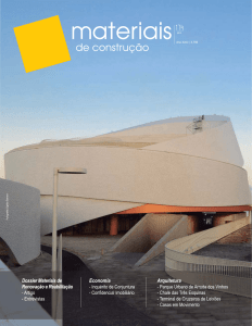 Revista nº 174 || Materiais de Renovação e Reabilitação