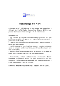 Segurança no Mar! - Associação Nacional de Cruzeiros