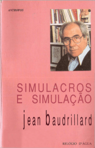 ¡can baudiillard - Eduardo Guerreiro Losso