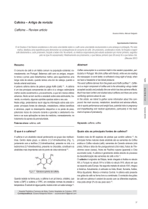 Cafeína – Artigo de revisão Caffeine – Review article