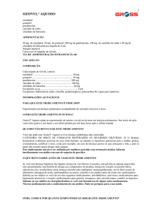 ozonyl® aquoso - Laboratório Gross