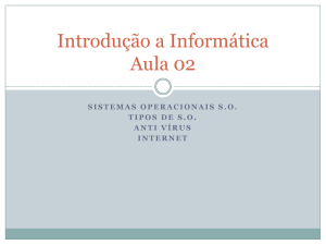 Introdução a Informática Aula 02