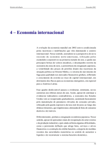 Economia internacional - Banco Central do Brasil