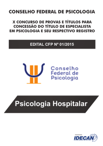 Psicologia Hospitalar