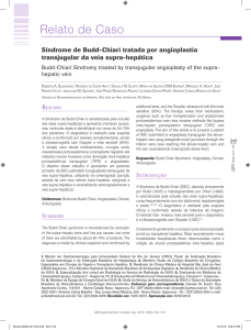 Síndrome de Budd-Chiari tratada por angioplastia transjugular da