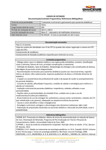 CURSOS DE EXTENSÃO Documentação/Conteúdo