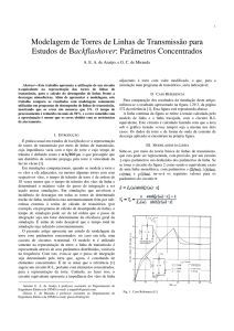 Modelagem de Torres de Linhas de Transmissão para Estudos de