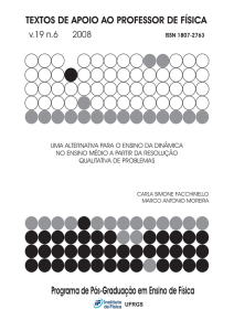 Texto de Apoio - Instituto de Física