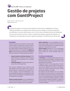 Gestão de projetos com GanttProject