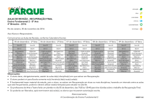 8º Ano - Escola Parque
