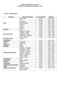 Ensino Médio 2017 - Colégio de Aplicação