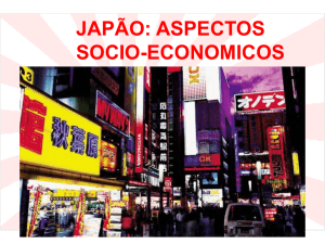 Japão socioeconômico - Professor Eraldo
