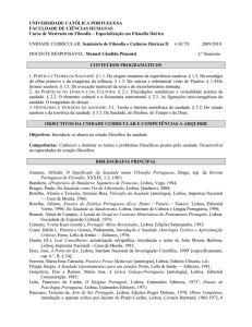 Seminário de Filosofia e Cultura Ibéricas II