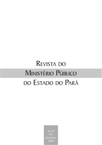 REVISTA DO MINISTÉRIO PÚBLICO DO ESTADO DO PARÁ