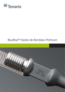 BlueRodTM Hastes de Bombeio Premium
