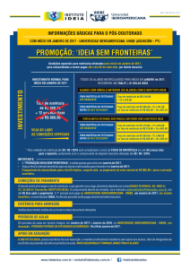 promoção: `ideia sem fronteiras`