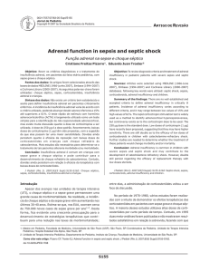 Adrenal function in sepsis and septic shock