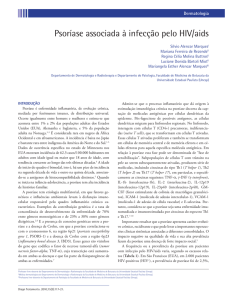 Psoríase associada à infecção pelo HIV/aids