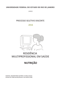 Prova RMS Nutrição 2016