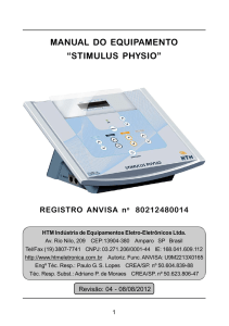 stimulus physio - HTM Eletrônica