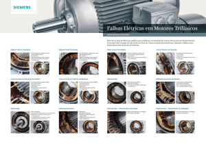 Poster Falhas de Motores Elétricos Siemens