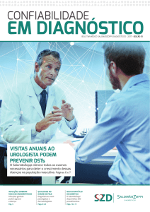 VISITAS ANUAIS AO UROLOGISTA PODEM PREVENIR DSTs