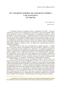 xiv colóquio europeu de geografia teórica e quantitativa