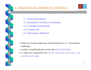 5. CORRENTE E RESISTÊNCIA