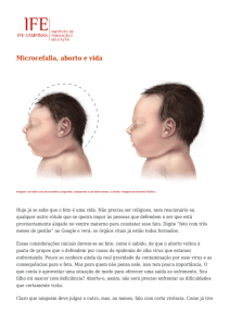 Microcefalia, aborto e vida