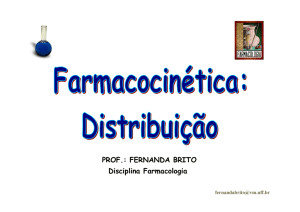 Farmacocinética: distribuição
