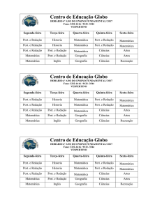 Centro de Educação Globo Centro de Educação Globo Centro de