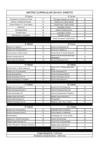 Matriz Curricular