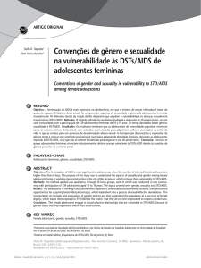 Convenções de gênero e sexualidade na vulnerabilidade às DSTs