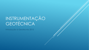 Instrumentação Geotécnica