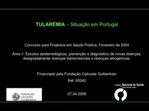 Diapositivo 1 - Fundação Calouste Gulbenkian