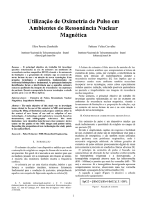 Utilização de Oximetria de Pulso em Ambientes de