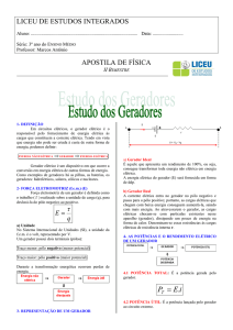 Estudo dos Geradores - liceu