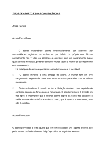 Tipos de Abortos e Suas Consequências