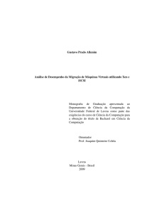 Análise de Desempenho da Migração de Máquinas Virtuais