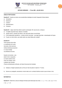 ESTUDO DIRIGIDO - 3º Ano EM - JULHO/ 2014 01