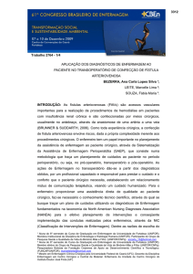 aplicação dos diagnósticos de enfermagem ao