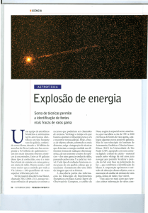 Explosão de energia - Revista Pesquisa Fapesp
