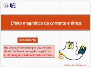 Efeito magnético da corrente elétrica